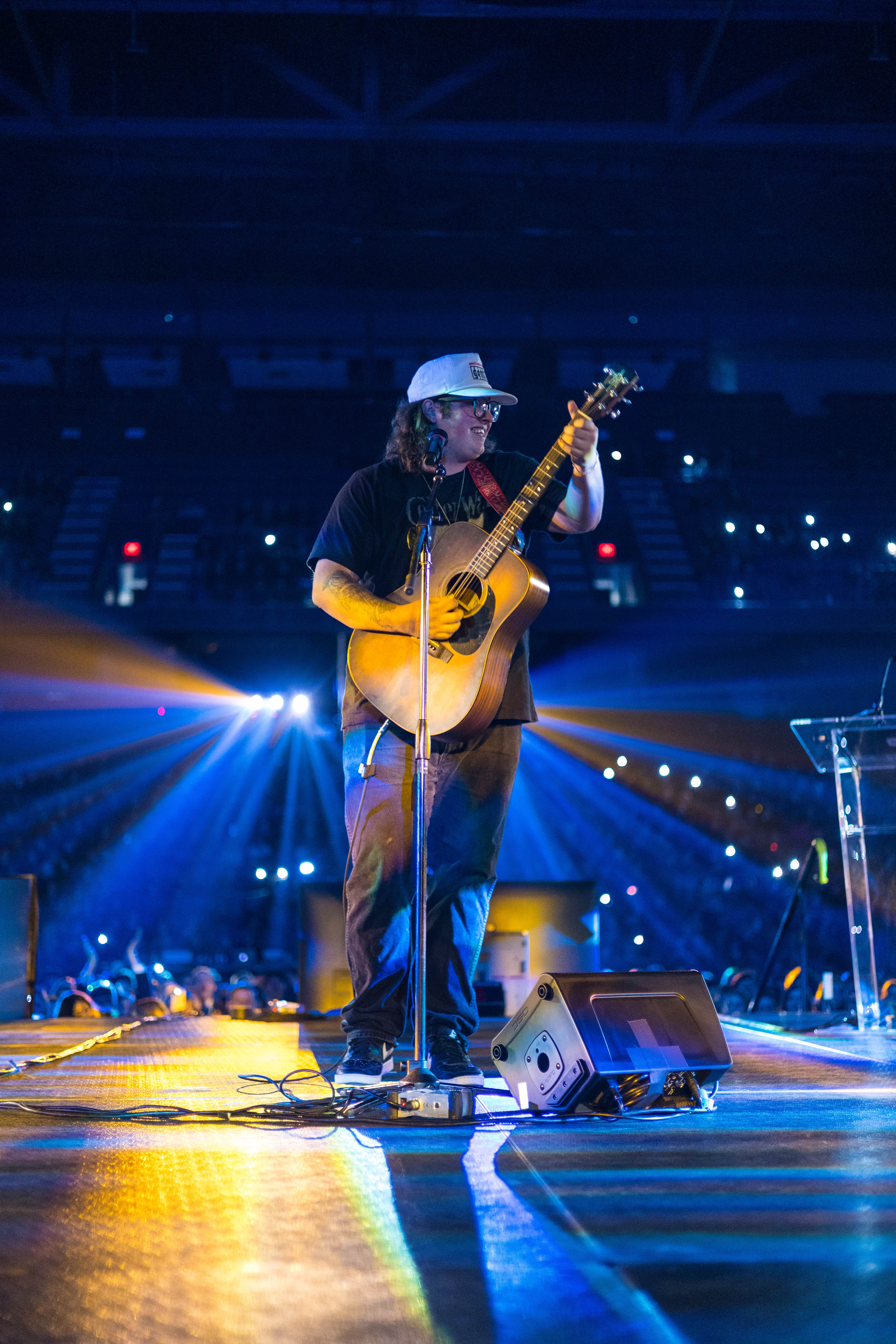 Bobby Irwin on guitar